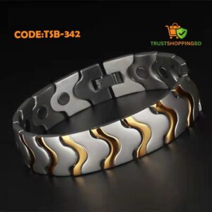 টাইটানিয়াম ম্যাগনেটিক ব্রেসলেট (Code:TSB-342)