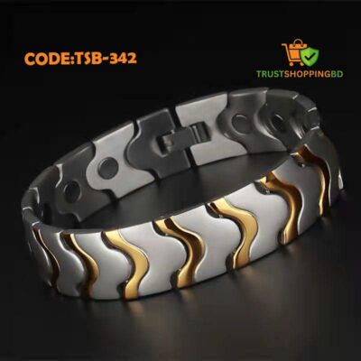 টাইটানিয়াম ম্যাগনেটিক ব্রেসলেট (Code:TSB-342)