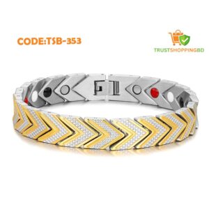 টাইটানিয়াম ম্যাগনেটিক ব্রেসলেট(Code:TSB-353)