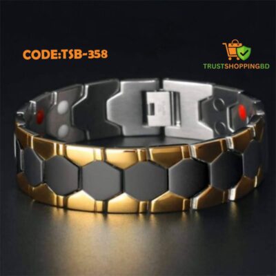 টাইটানিয়াম ম্যাগনেটিক ব্রেসলেট(Code:TSB-358)