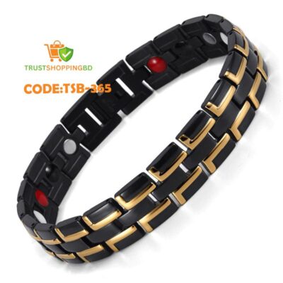টাইটানিয়াম ম্যাগনেটিক ব্রেসলেট (Code:TSB-365)