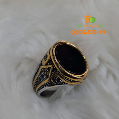 অরজিনাল আকিক পাথর হাতের আংটি(Code:TSB-09)