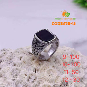 অরজিনাল আকিক পাথর হাতের আংটি (Code:TSB-15)