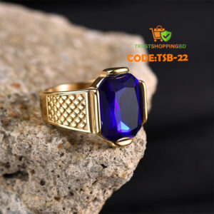 অরজিনাল নীলা পাথর হাতের আংটি (Code:TSB-22)