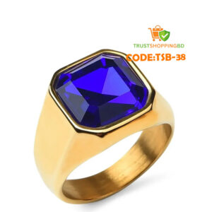 অরজিনাল নীলা পাথর হাতের আংটি (Code:TSB-38)