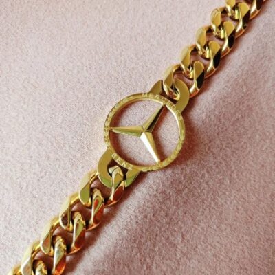 High Quality Mercedes  Gold Bracelet
