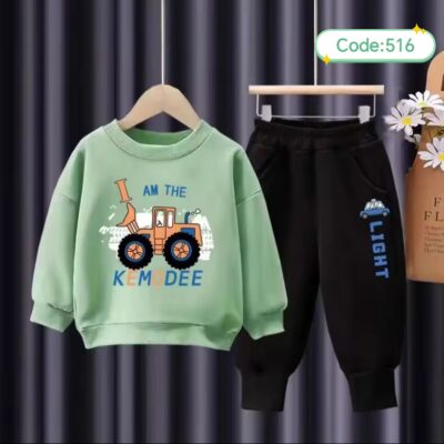 শিশুদের সুইটশার্ট ও ট্রাউজার কম্বো (কোড:৫১৬)