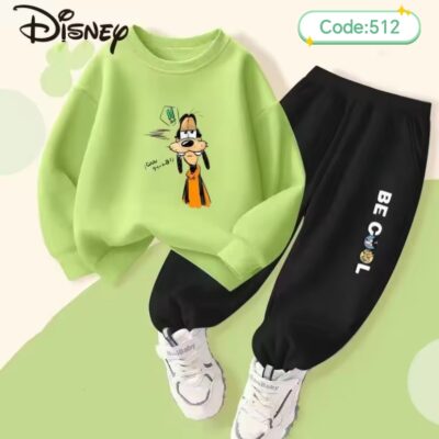 শিশুদের সুইটশার্ট ও ট্রাউজার কম্বো (কোড:৫১২)