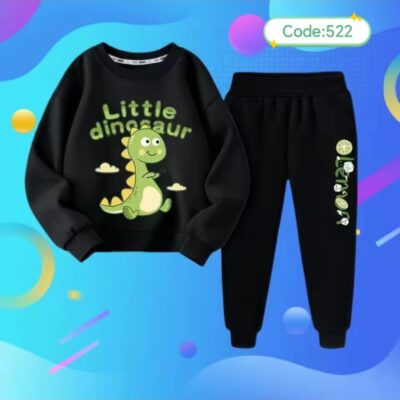 শিশুদের সুইটশার্ট ও ট্রাউজার কম্বো (কোড:৫২২)